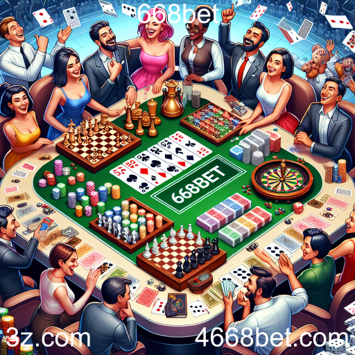 Descubra o Mundo dos Jogos de Mesa no 668bet